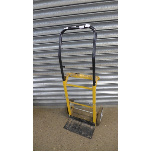 2305 - Two metal sack trollies - one multi-function and one extending bed