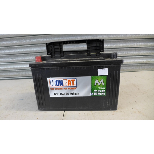 2315 - A Monbat 12v 115AH RC 198min automatic battery (XLM 110E SMF)