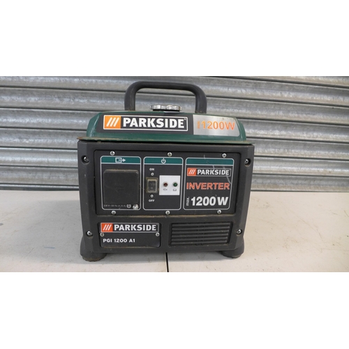 2330 - A Parkside PGI 1200 A1 1200w 95dB inverter generator