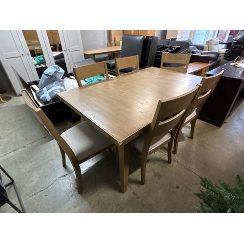 1579 - Elmwood 7 piece Dining Set - Table & 6 Chairs, Original RRP £791.66 +VAT (4197-35) *This lot is subj... 