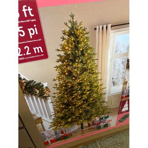 1582 - Led Tree 7.5Ft , Original RRP £416.66 +VAT (4197-19) *This lot is subject to VAT