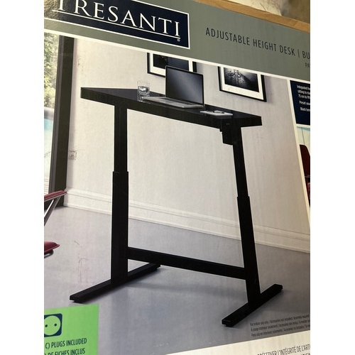 1606 - Adjustable Tech Desk Black Power - Black , Original RRP £249.99 +VAT (4197-34) *This lot is subject ... 