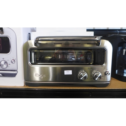 3002 - Sage Smart Oven Pizzaiolo - Model Spz820Bss, Original RRP £349.97 + VAT (315-53) *This lot is subjec... 