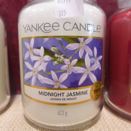 3124 - Three Mixed 623g Yankee Candles (315-414,415) *This lot is subject to VAT