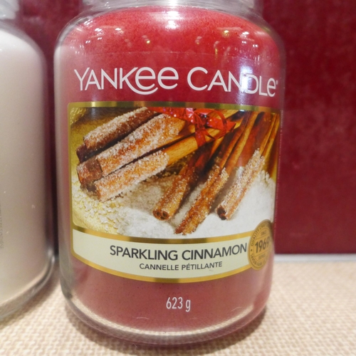 3124 - Three Mixed 623g Yankee Candles (315-414,415) *This lot is subject to VAT