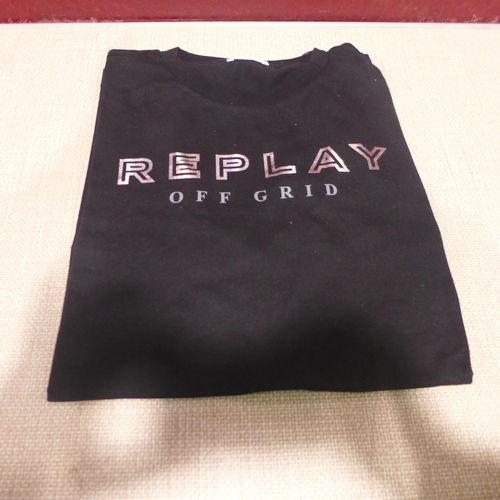 3176 - Small bag of black Replay 