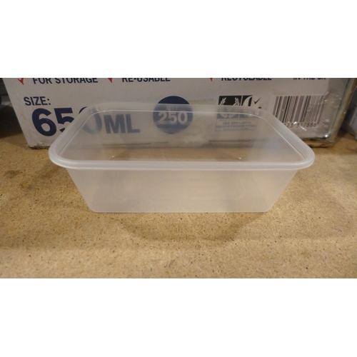 3238 - Satco  Plastic Takeaway Containers    (315-429) *This lot is subject to VAT