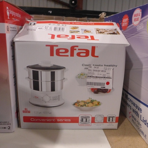 3239 - Tefal Convenient Series Steamer (315-418) *This lot is subject to VAT