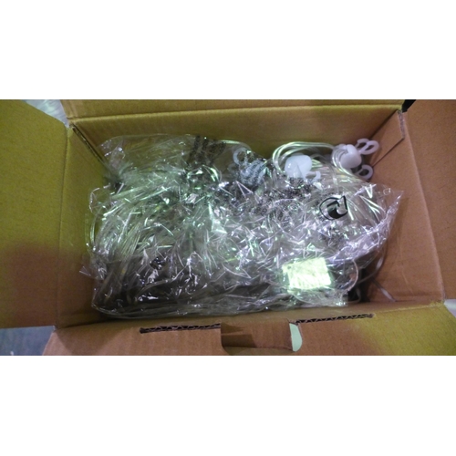 3337 - Ove Curtain String Lights - 3m x 3m  (315-194) *This lot is subject to VAT