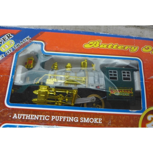 2069 - A boxed Eastern Express battery operated train set