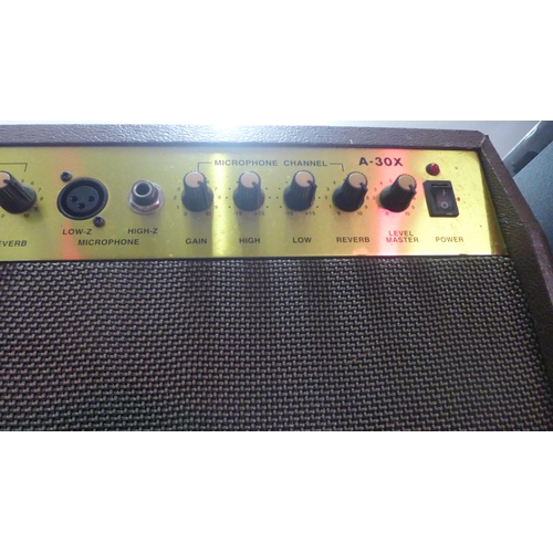 2133 - A Tanglewood Guitar Company 40w max amp (serial no. MU043111) (model no: A-30X)