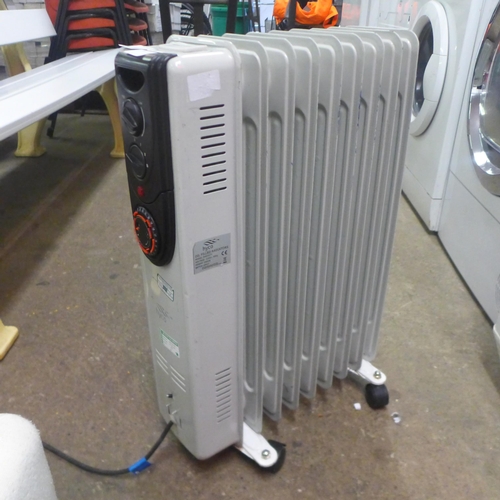 2180 - A Hyco (RAD20TY) 9 fin oil filled radiator