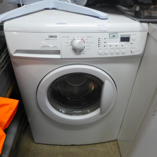 2187 - A Zanussi Aquafall 6kg 1200 spin washing machine (ZNG7120K)