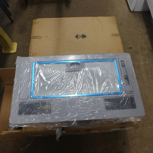 2188 - Two Bosch V20 canopy cooker hoods