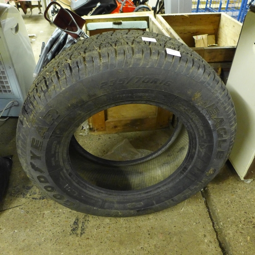 2379 - A Goodyear Eagle 233 70 16 4x4 tyre - unused