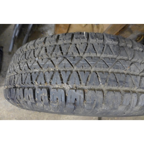 2379 - A Goodyear Eagle 233 70 16 4x4 tyre - unused