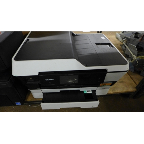 2417 - A set of 3 printers, Brother Professional Series MFC-J6920DW, a Dell C1760NW colour printer and a Ca... 