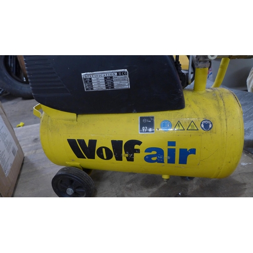 2451 - A Wolf Air Cherokee II 24l air compressor