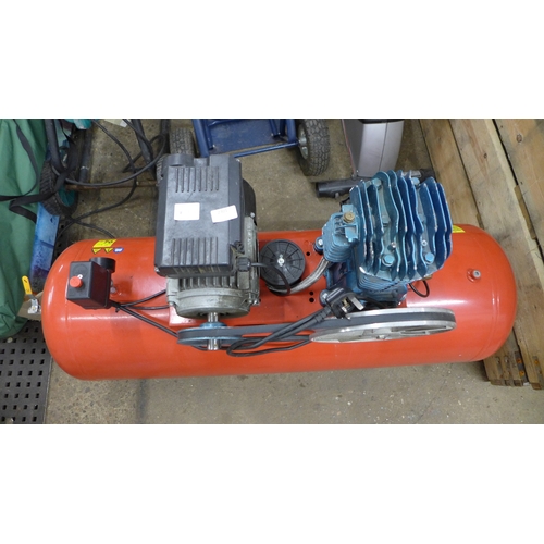 2301 - A Clarke Air Boxer 3hp 14cfm air compressor on 150 litre receiver