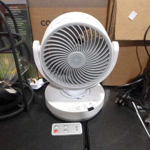 3005 - Nsa Compact  Circulating Air fan With Remote (314-222) *This lot is subject to vat