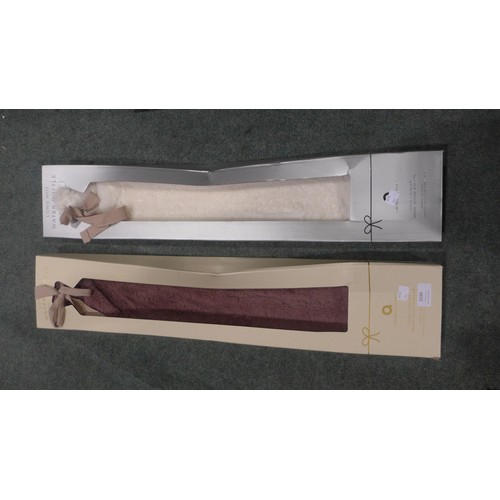 3019 - 2 x Long Hot Water Bottles - 72Cm Long / 2L  (314-437,438) *This lot is subject to vat