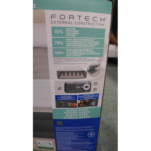 3006 - Sealy Fortech Airbed with built In Pump (314-415) *This lot is subject to vat