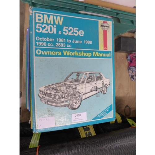 2430 - 11 Car workshop manuals