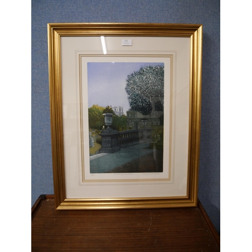 321 - A pair of signed Francis St. Claire Miller prints, framed