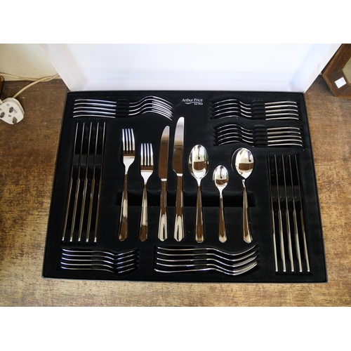 360 - An Arthur Price Jesmond pattern six setting cutlery set with, boxed