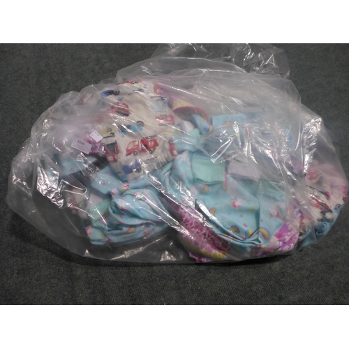 3165 - Bag of girls toddler mixed sized/style two-piece sets * this lot is subject to VAT