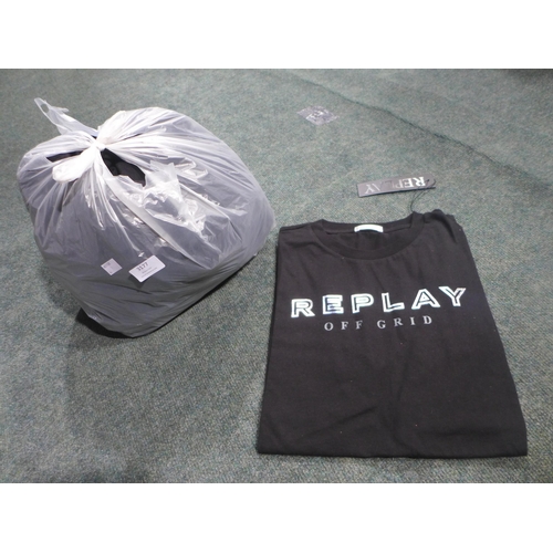 3177 - Small bag of black Replay 