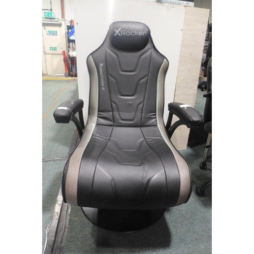 3228 - Xrocker Rainstorm 4.1 Wireless Rgb Gaming Chair  - No Power Lead, Original RRP £199.99 + VAT (315-42... 