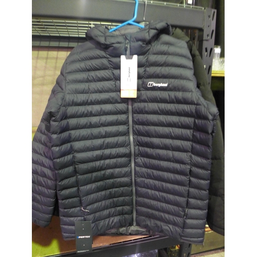 3397 - Black Levi Strauss & Co. jacket (size large) and Berghaus black puffer jacket (size X Large) * this ... 