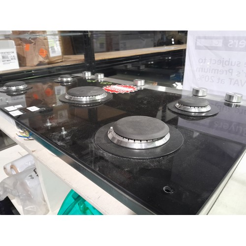 3141 - CDA Gas 5 Burner Hob - Missing Pan Support Grids, Model - H48xW890xD520, model no -HVG980BL, Origina... 