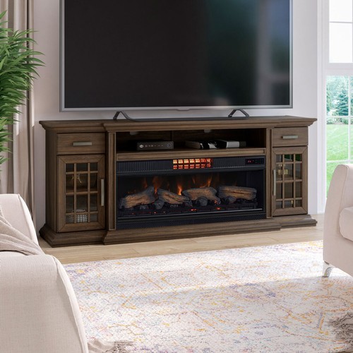 1580 - Everett Media Mantel Fireplace  , Original RRP £541.66 +VAT (4197-26) *This lot is subject to VAT