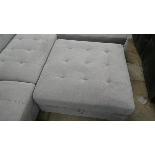 1397 - Miles 3 piece Sectional Sofa With Storage Ottoman, Original RRP £1083.33 +VAT (4197-6) *This lot is ... 