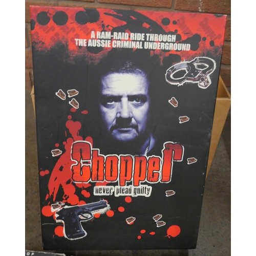 1145 - A box of vintage board games including Frustration, Downfall, Cluedo and Chopper **PLEASE NOTE THIS ... 