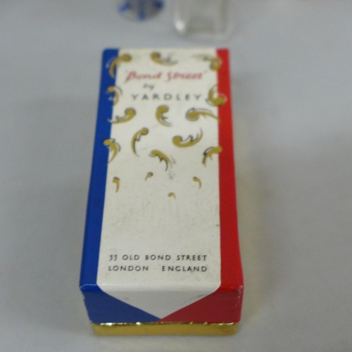 693 - Ten perfume bottles including Bond Street by Yardley, boxed