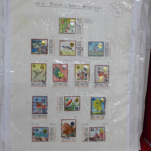 703 - Stamps; stamps on sheets with high catalogue value