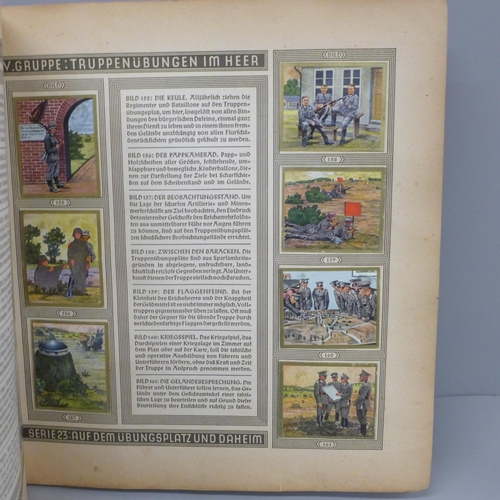 704 - One volume: Die Reichswehr, First World War, Defence German Armed Forces sticker album