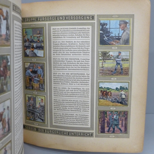 704 - One volume: Die Reichswehr, First World War, Defence German Armed Forces sticker album