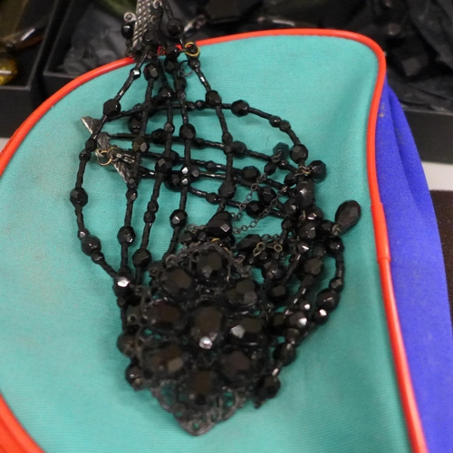 708 - Costume jewellery including two Angie Gooderham necklaces