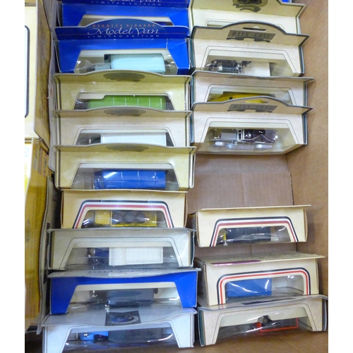 746 - A box of Lledo Days Gone model vehicles, boxed, approximately 45