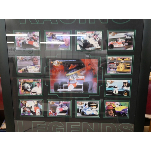 800 - Futera Platinum Motor Racing Legends, with centrepiece card, limited edition 166 of 200**PLEASE NOTE... 