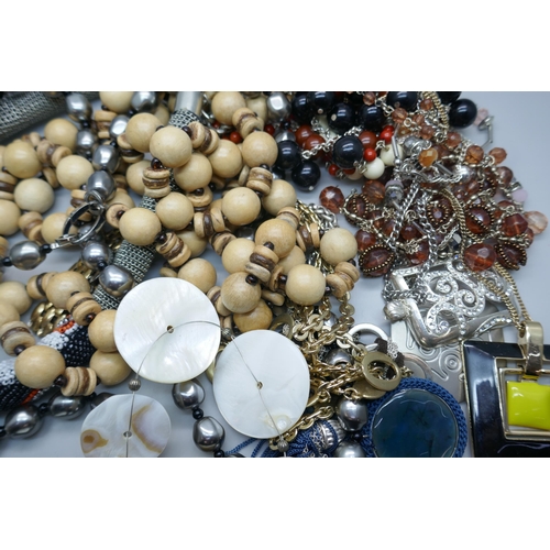 926 - Eighteen items of branded jewellery, Napier, Dyrberg, Kern, Zara, etc.