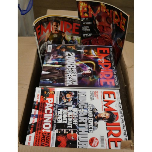 1143 - A collection of Empire magazines **PLEASE NOTE THIS LOT IS NOT ELIGIBLE FOR POSTING AND PACKING**