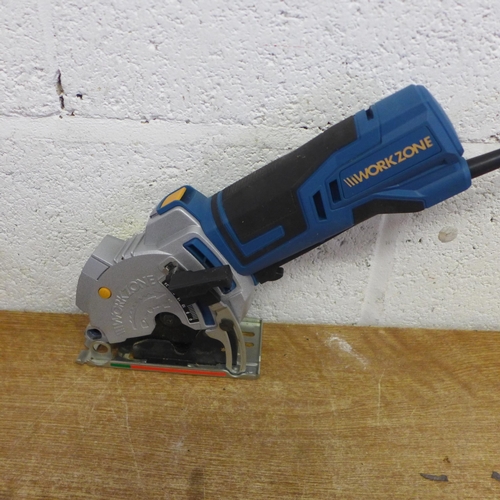 Aldi workzone mini circular saw sale