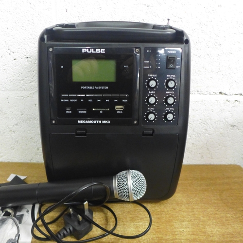 2102 - A Pulse Megamouth MK3 portable PA system