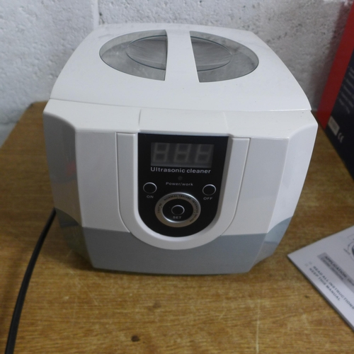 2107 - A Duratool Ultrasonic cleaner (model:- CD-4800) - in box