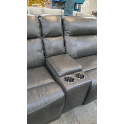 1417 - Gilman Creek Lauretta Leather Power Reclining Corner Sofa, original RRP £2666.66 + VAT * This is lot... 